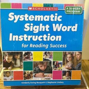 NEW/SEALED Systematic Sight Word Instruction for Reading Success Scholastic Book